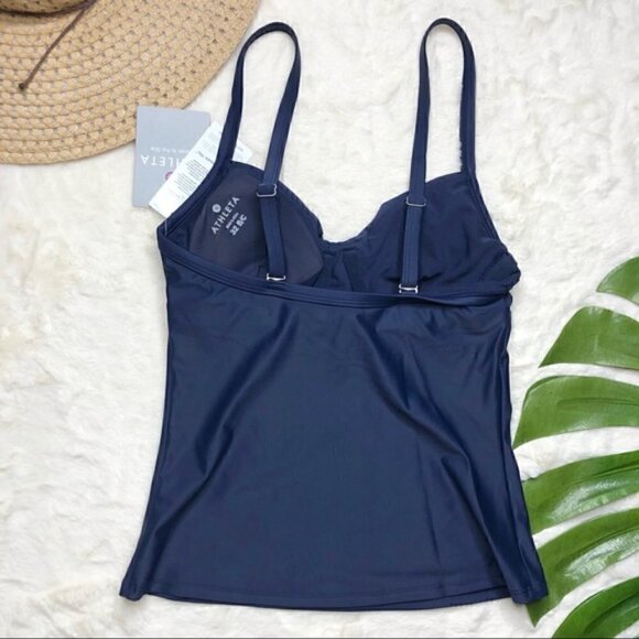 ATHLETA 32B/C Bra Cup Twister Tankini Underwire - Picture 4 of 6